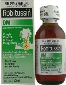 kennel cough robitussin dose