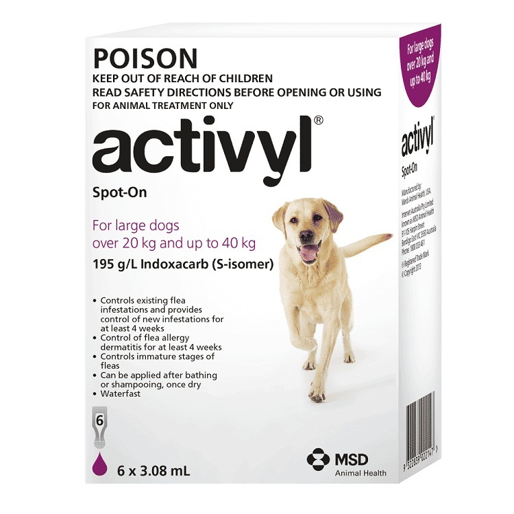 Activyl Dosage Chart For Cats