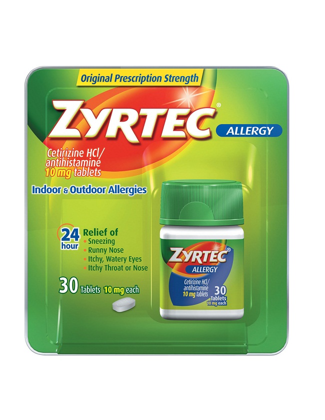 what dosage of zyrtec is safe for dogs