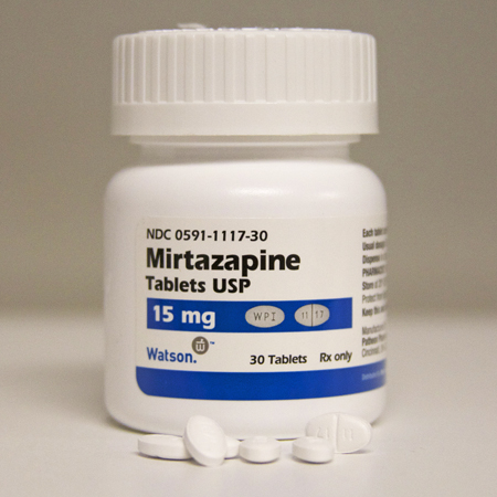 how long does it take for mirtazapine to work for appetite