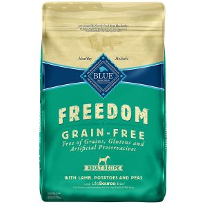 Blue Freedom Grain-Free Lamb Recipe Dry Food for Adult Dogs